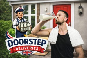 Doorstep gym milk