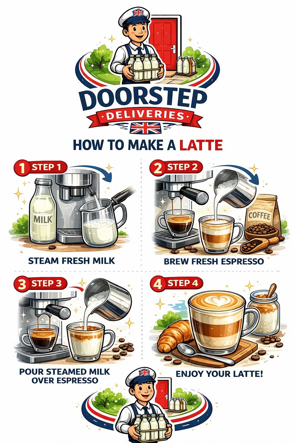 The Doorstep Deliveries Guide To The Perfect Latte