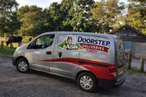 doorstep deliveries van