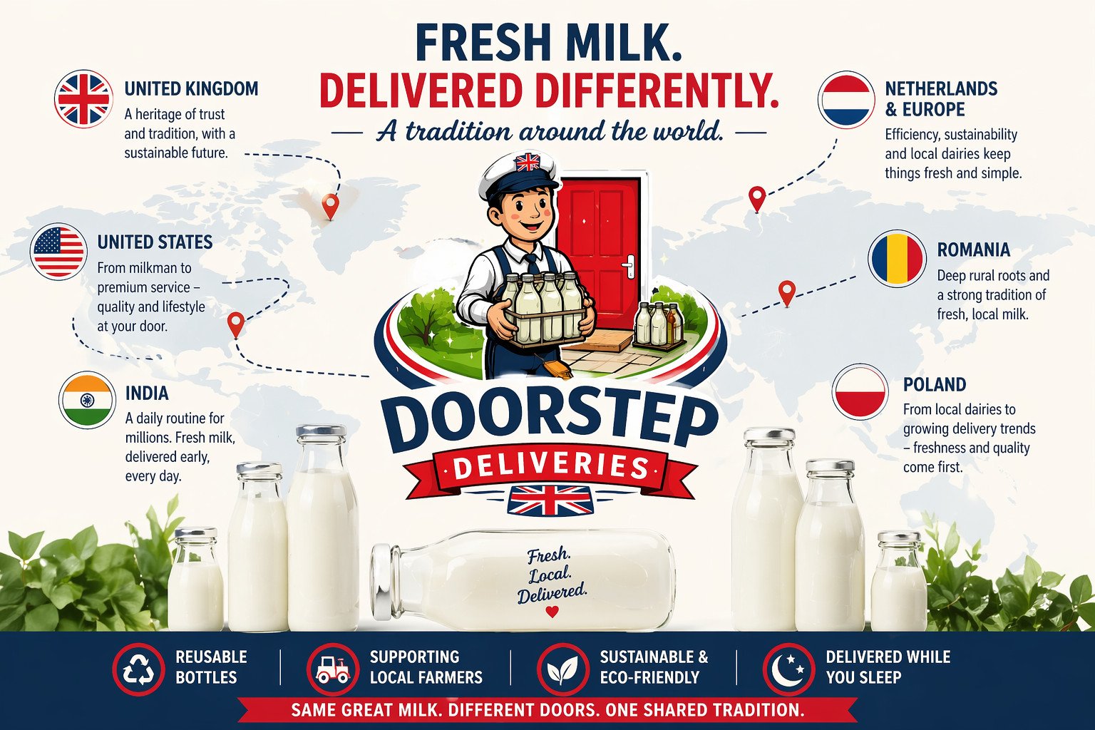 🥛 Around the World with Your Milkman