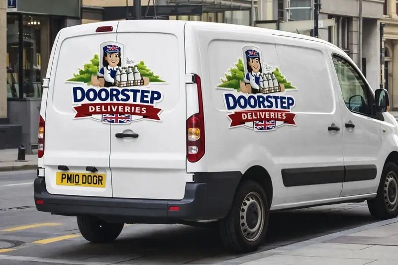 doorstep deliveries van