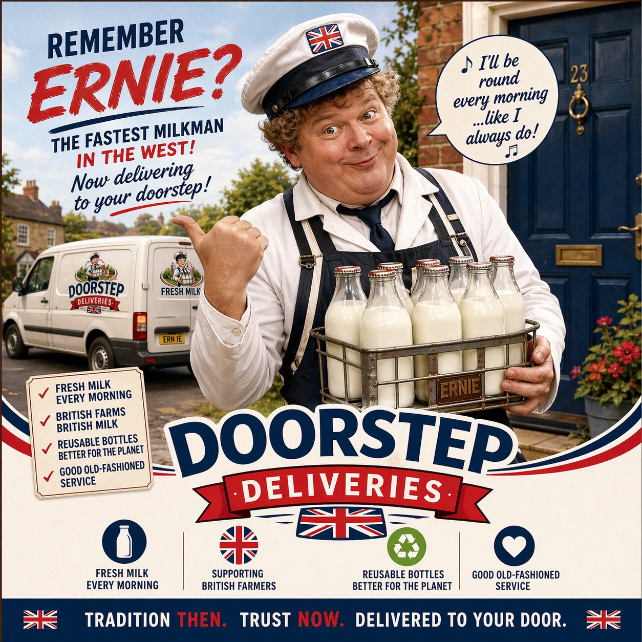 Remember Ernie? The milkman who told a story