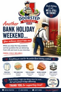 Doorstep Deliveries Blog bank holiday weekend