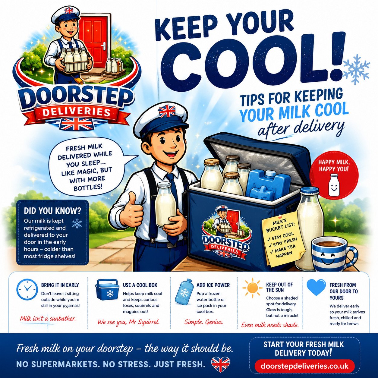 Keep Milk Cool