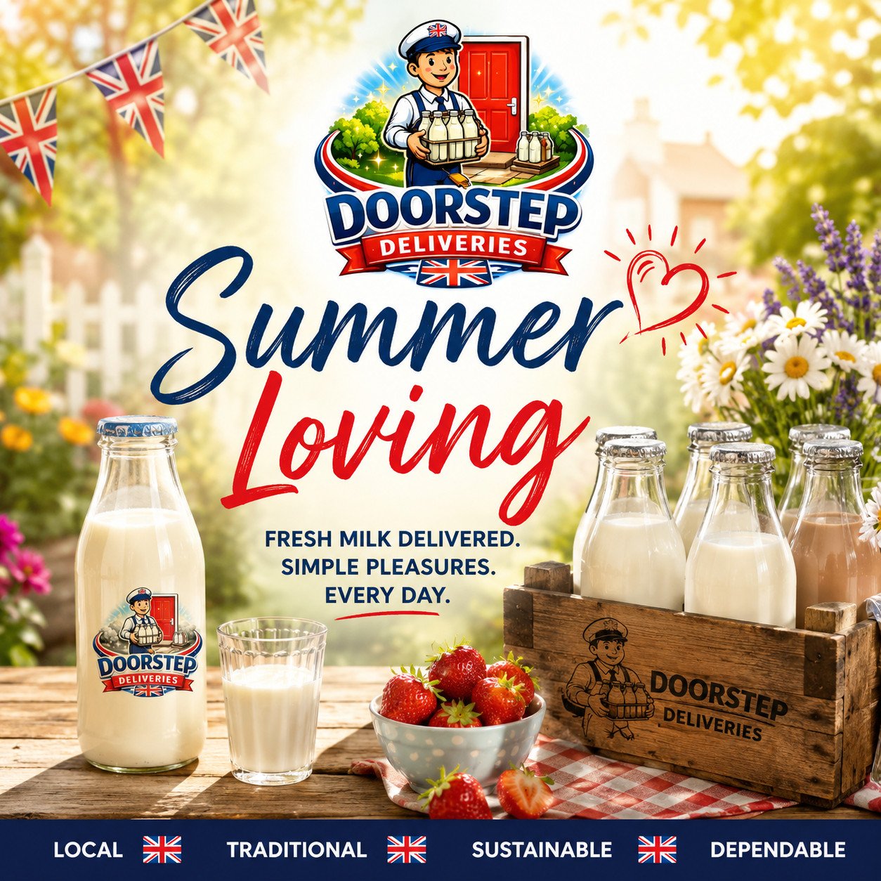 Summer Loving ☀️🥛❤️